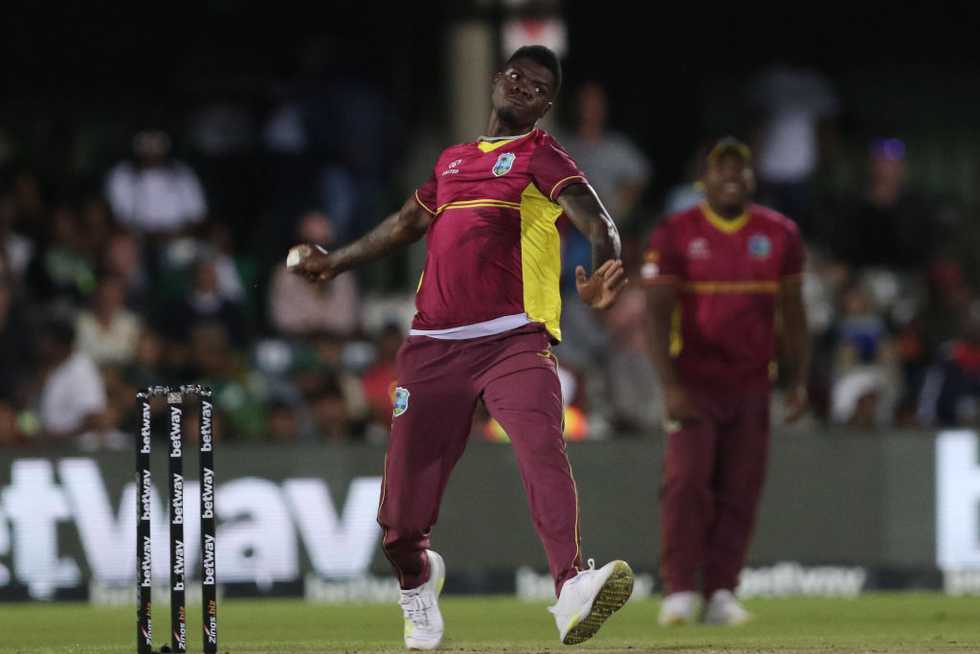 Signed for INR 11.50 crores, Alzarri Joseph will have to bolster RCB's bowling attack at the Chinnaswamy Stadium. Signed for INR 11.50 crores, Alzarri Joseph will have to bolster RCB's bowling attack at the Chinnaswamy Stadium.