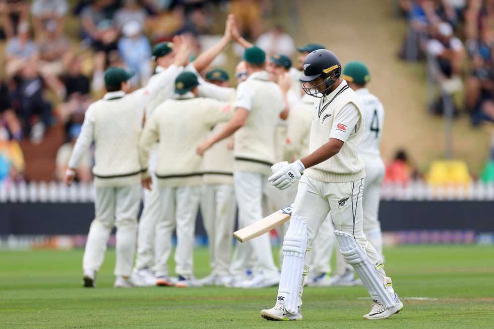 With Rachin Ravindra went New Zealand's hopes of a miracle. With Rachin Ravindra went New Zealand's hopes of a miracle.