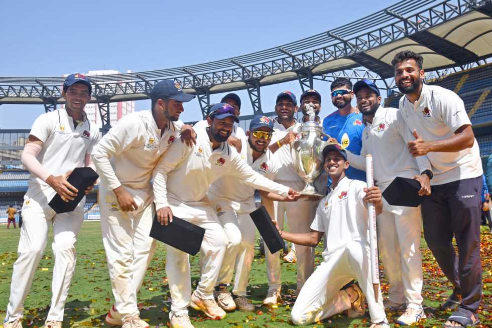 Mumbai won the title for the 42nd time Mumbai won the title for the 42nd time