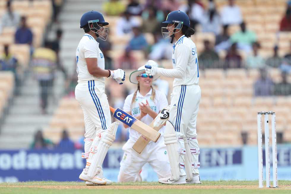 Shafali Verma and Smriti Mandhana led India's historic batting performance in Chennai Shafali Verma and Smriti Mandhana led India's historic batting performance in Chennai