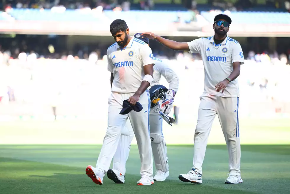 Jasprit Bumrah and Mohammed Siraj combined to bowl more than half of India's overs in the first innings