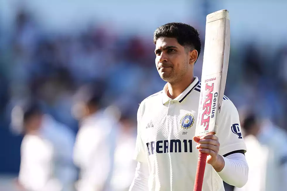 Shubman Gill scored his seventh Test hundred on Day 1 of the second Test against England at Edgbaston