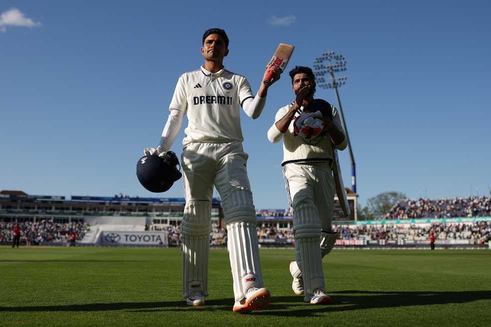Jadeja's partnerships with Gill were pivotal in helping India pile the pressure on England with runs at Edgbaston