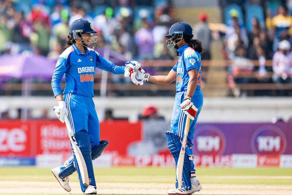 Smriti Mandhana and Pratika Rawal have shared 1086 partnership runs